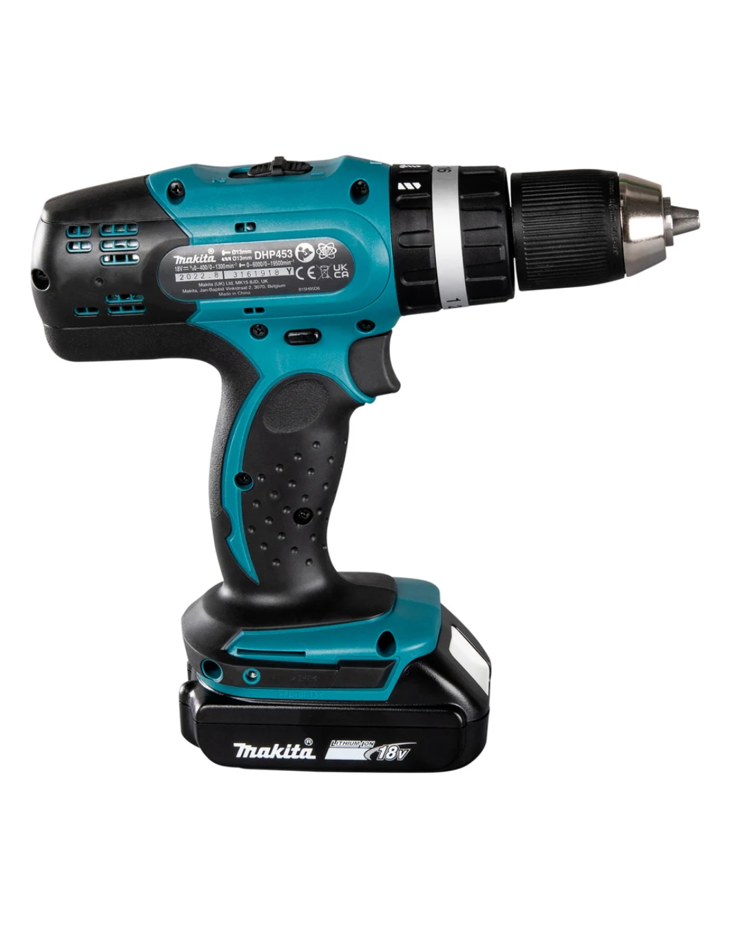 TRAPANO AVVITATORE A PERCUSSIONE 18V MAKITA DHP453RFJ