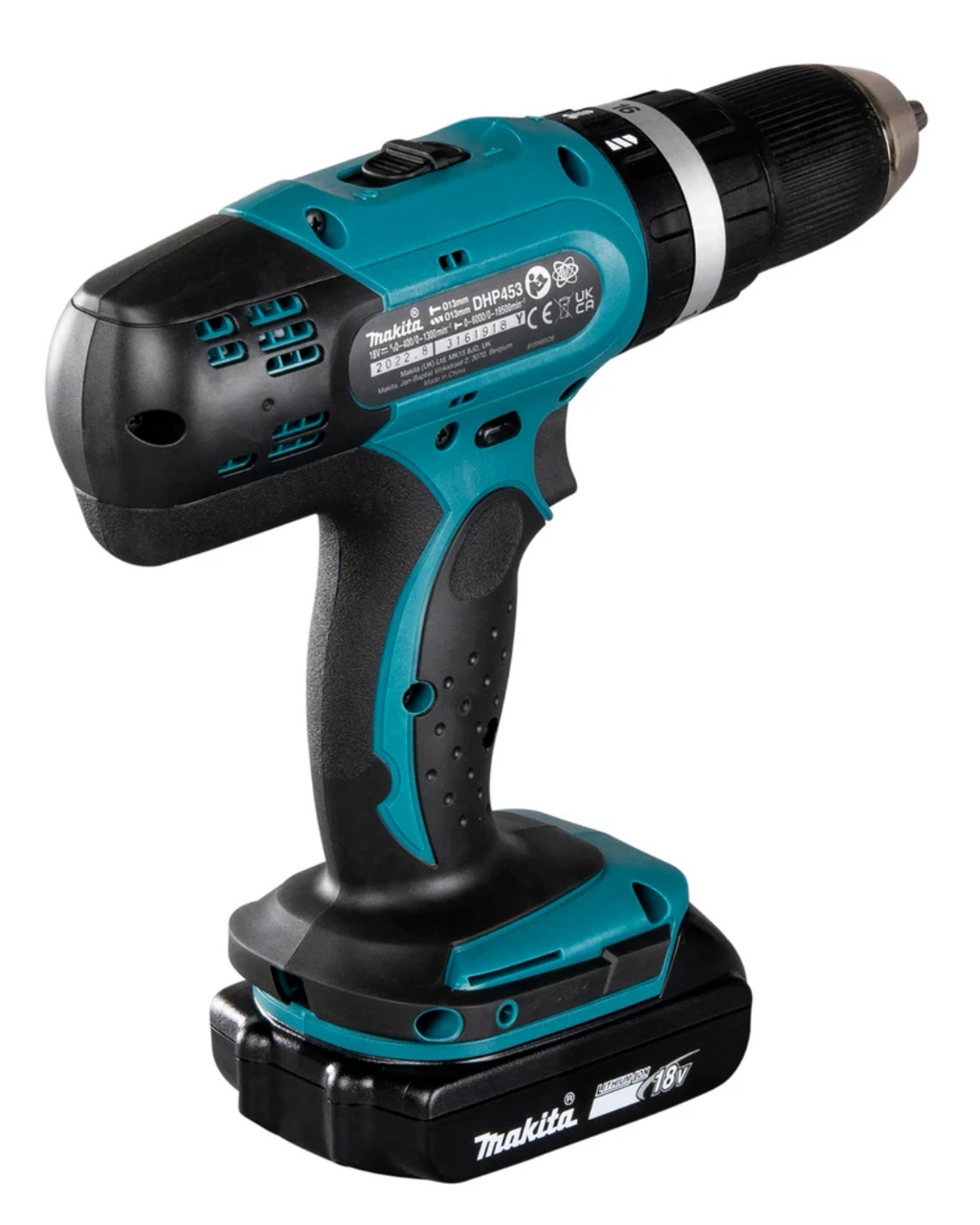 TRAPANO AVVITATORE A PERCUSSIONE 18V MAKITA DHP453RFJ