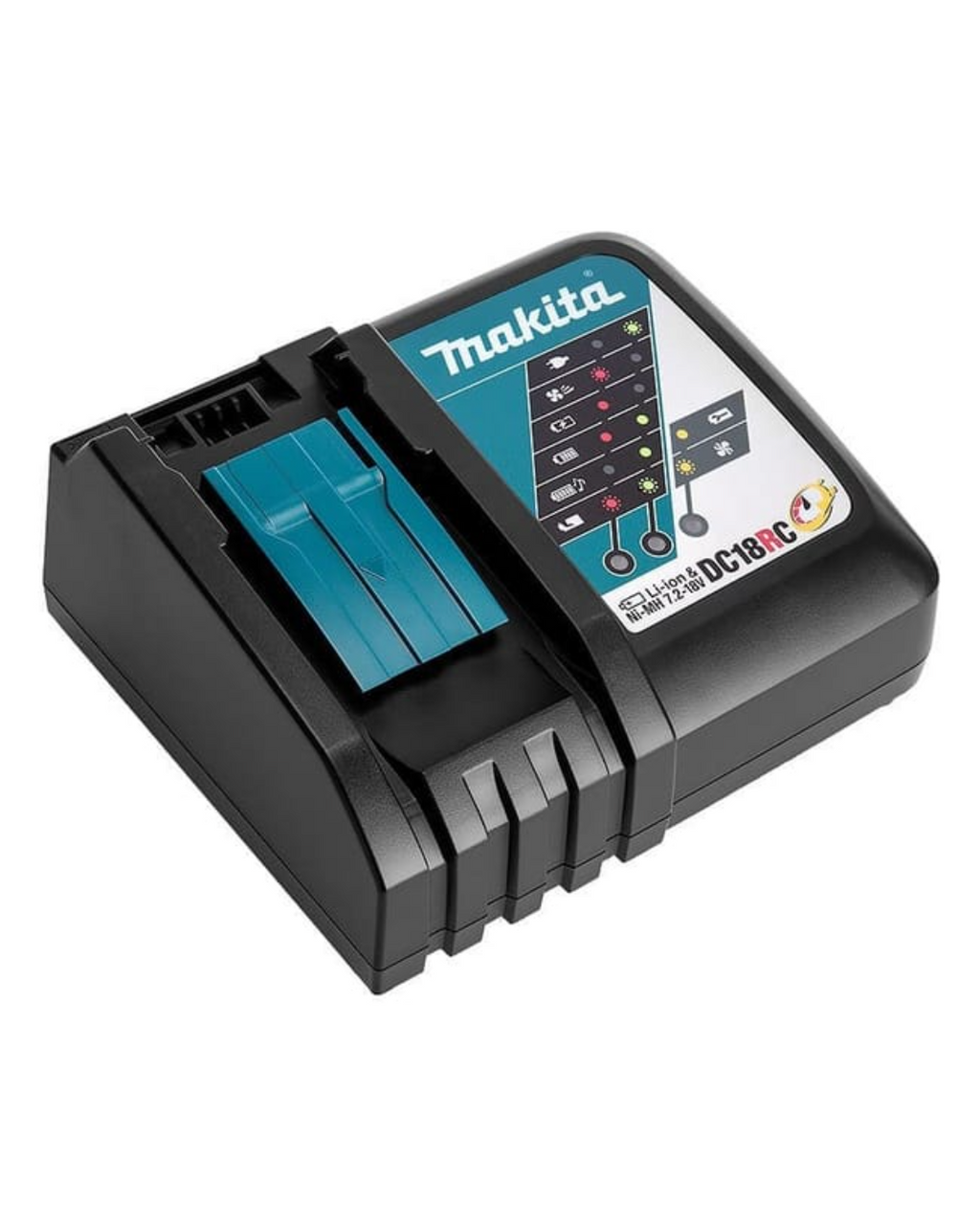 SET COMPLETO CARICABATTERIA E BATTERIA 18V 3.0AH MAKITA
