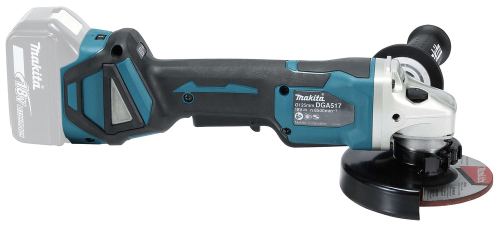 Smerigliatrice angolare makita DGA517ZJ
