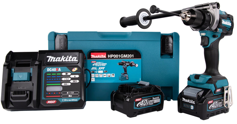 Trapano avvitatore con percussione makita HP001GM201