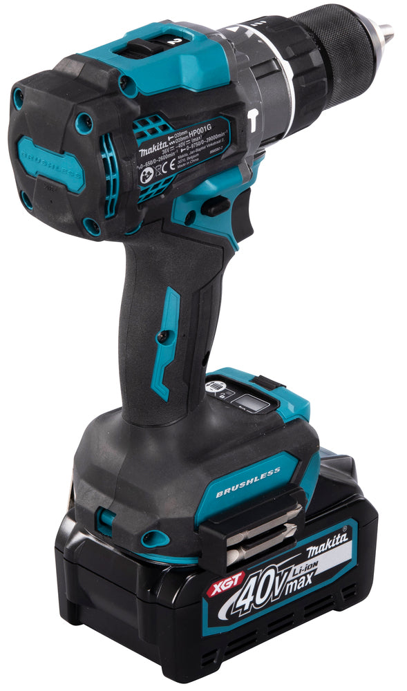 Trapano avvitatore con percussione makita HP001GM201