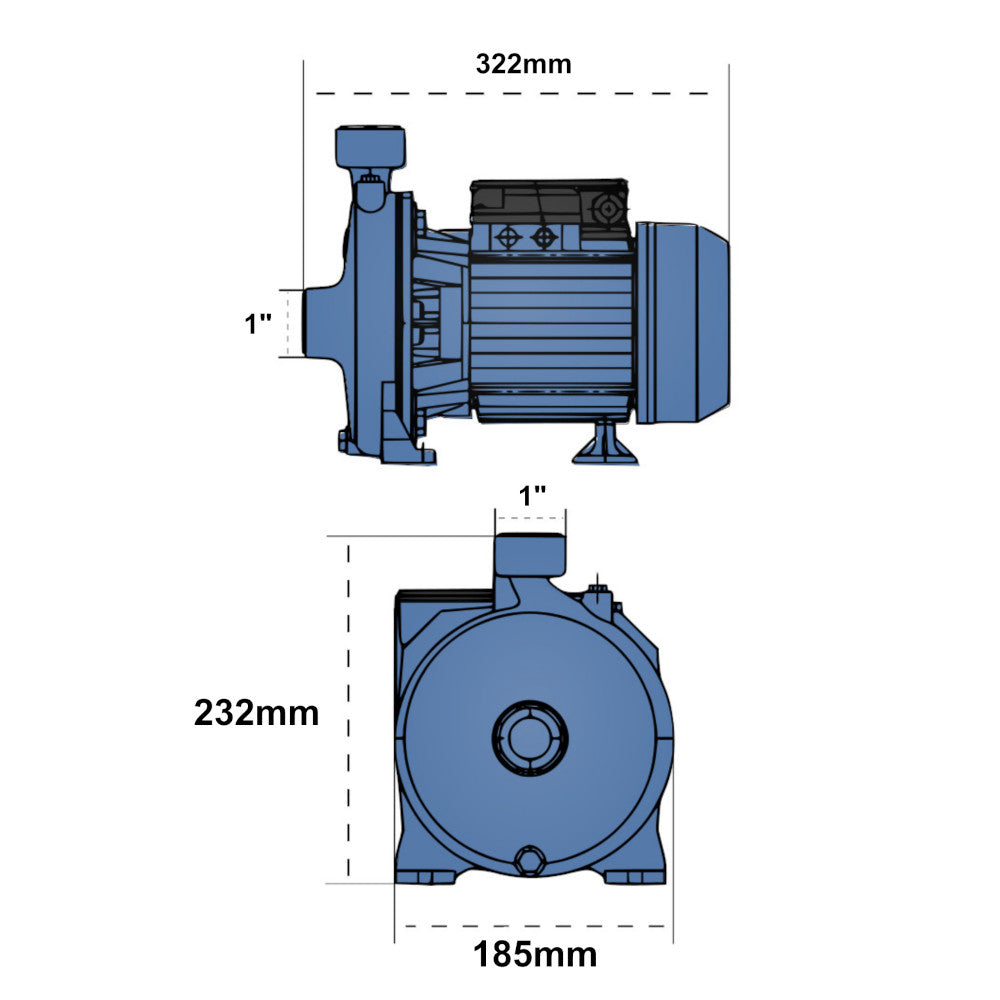 EBARA POMPA CMA/E 1.00 M IE2 1160100000E