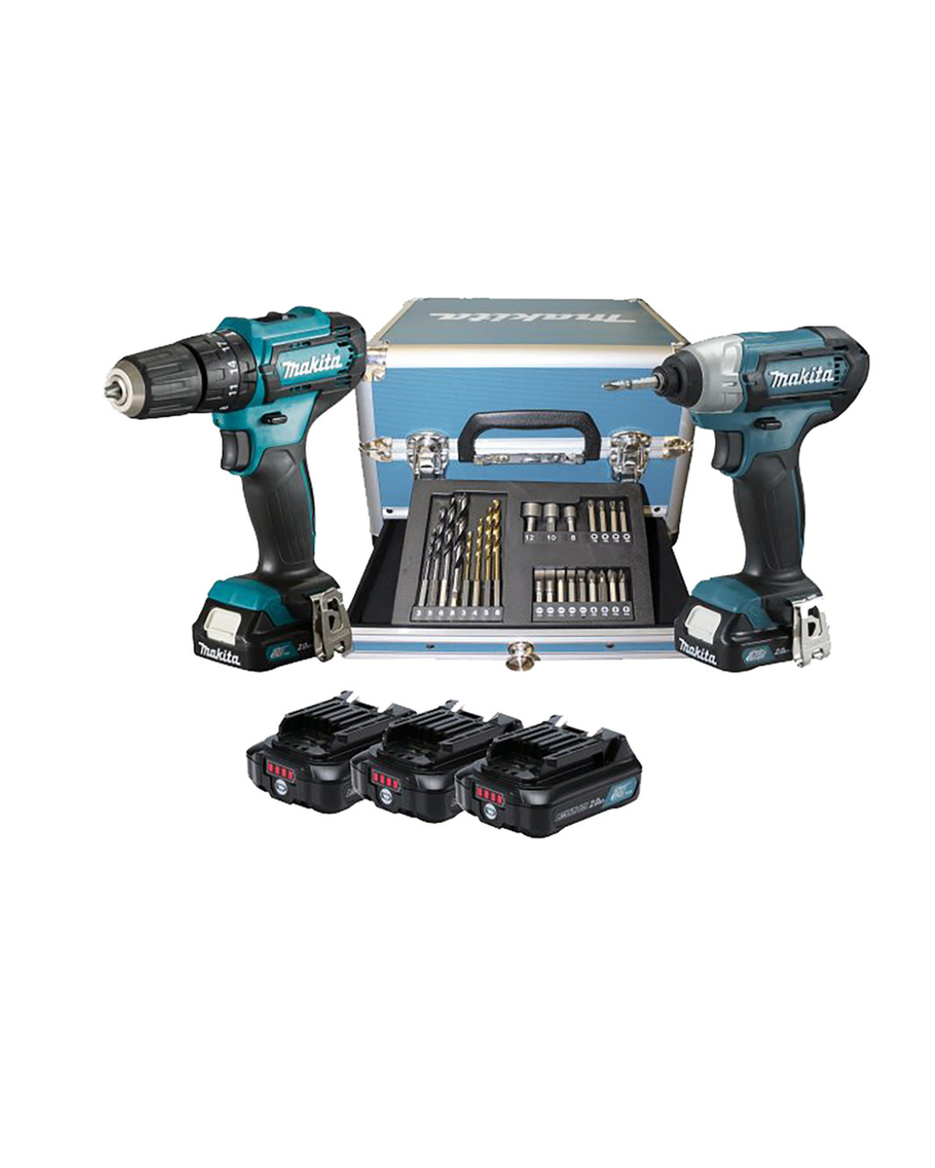 Combo Kit makita 12Vmax CLX228SAX2