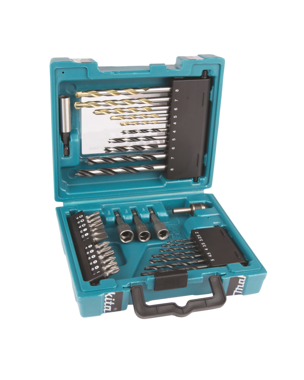 VALIGETTA SET INSERTI 34 PZ MAKITA D-36980