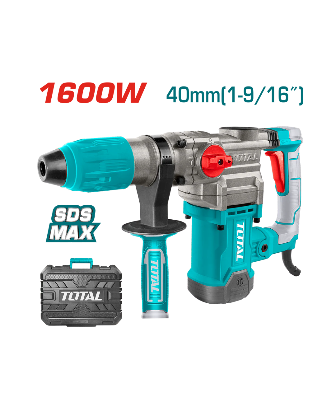 MARTELLO DEMO-PERFORATORE 1600W TOTAL TH1163855