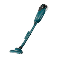 Scopa elettrica makita DCL285FZ