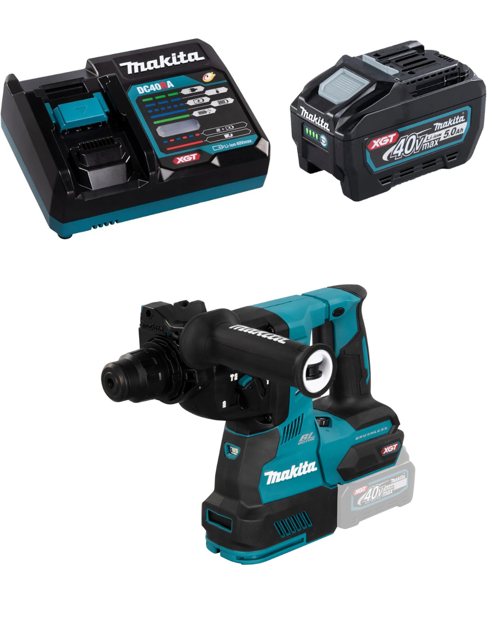 KIT COMBINATO MAKITA 40V HR003GZ + P-84850