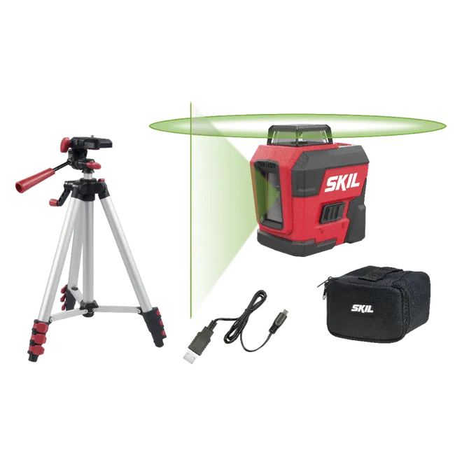 LIVELLA LASER SKIL 1961 DA A CROCE A 360°