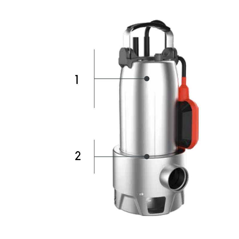 Leo LKS-1008SW Pompa Sommersa Elettrica